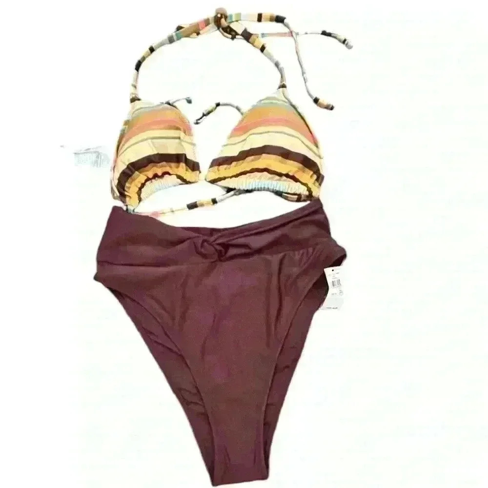 NWT Aerie Swim Suit Set